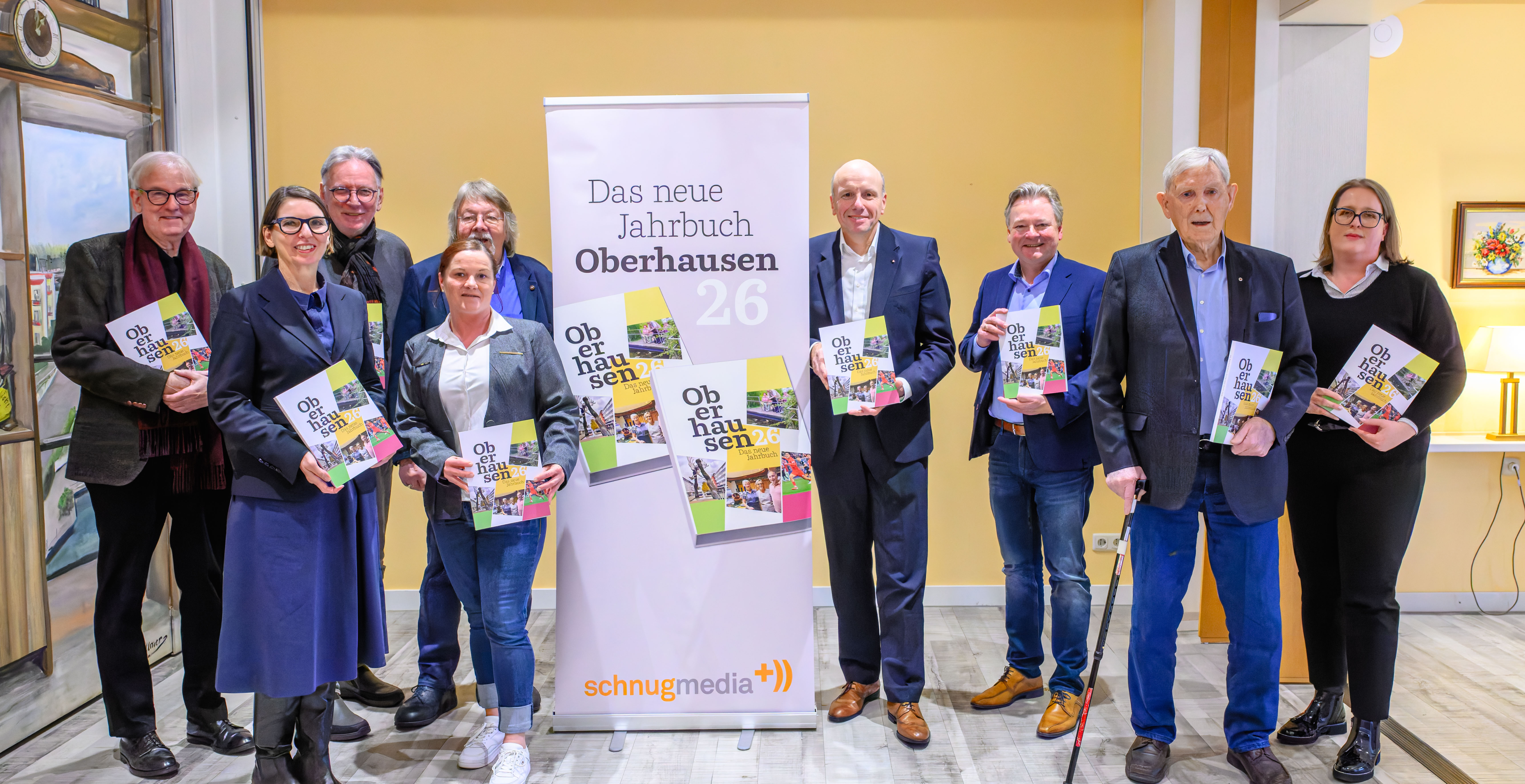 Vorstellung des Oberhausener Jahrbuchs 26 im Haus Abendfrieden