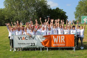 Team Abendfrieden beim Oberhausener Firmenlauf